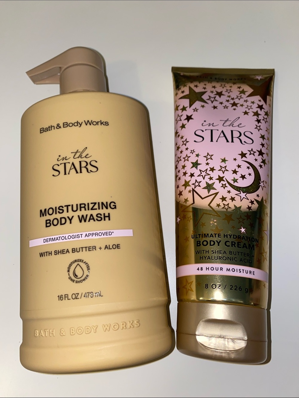Bath & Body Works In the Stars Body Wash & Body Cream Set